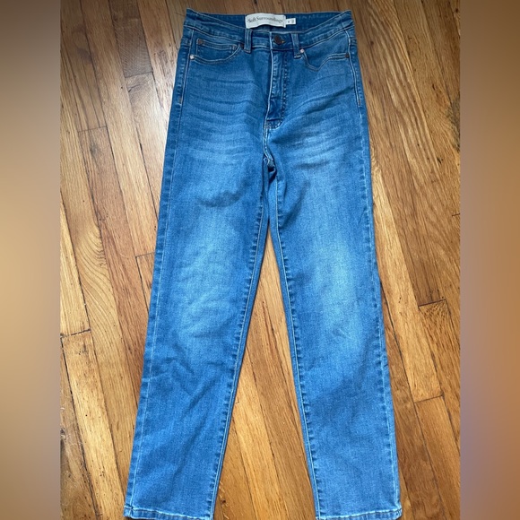 Soft Surroundings Bootcut jeans, high rise in TALL size 4 - Picture 2 of 6